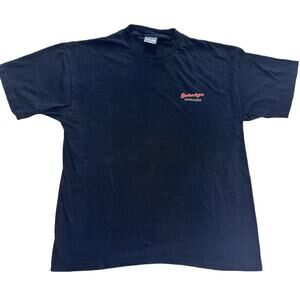Berentzen apfelkorn liqueur black short sleeve single stitch XL